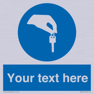 Custom Mandatory Keys Sign